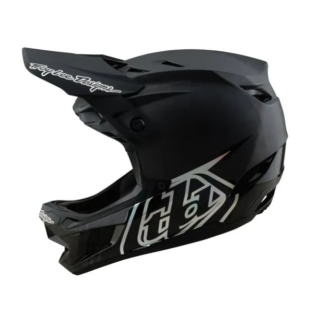 Slika Troy Lee Designs D4 CARBON ČELADA STEALTH ČRNA