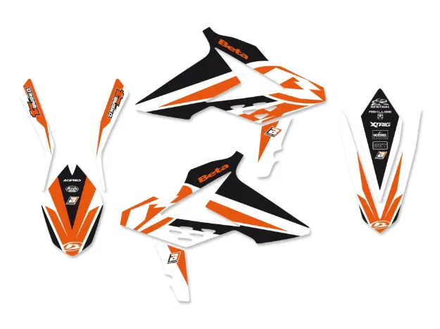 Graphics kit with seat cover