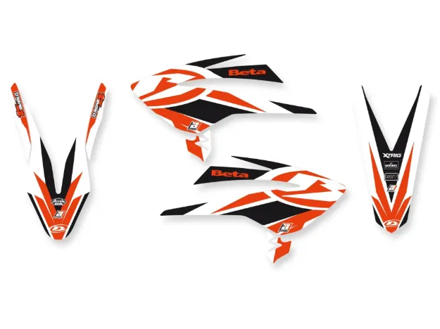 Graphics kit with seat cover